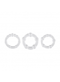 Набор из 3 эрекционных колец Erection Rings Set - Selopa - в Кургане купить с доставкой
