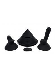 Конусный вибромассажер Cowgirl Cone с 2 насадками - CowGirl - купить с доставкой в Кургане