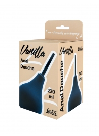 Черный анальный душ Anal Douche L - Lola Games - купить с доставкой в Кургане