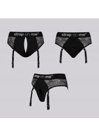 Трусики для фиксации насадок Strap-on-me Harness Lingerie Diva XS - Strap-on-me - купить с доставкой в Кургане