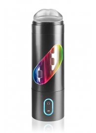 Перезаряжаемый мастурбатор-ротик Extreme Toyz Rechargeable Roto-Bator Mouth - Pipedream - в Кургане купить с доставкой