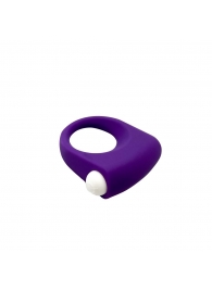 Фиолетовое эрекционное кольцо Puggle Vibrating Ring with Bullet - Adrien Lastic - в Кургане купить с доставкой