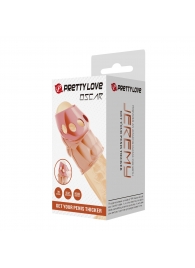 Реалистичная насадка на пенис Oscar - Baile - в Кургане купить с доставкой