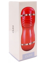 Двусторонний мастурбатор в колбе Cleo - вагина и ротик - Boys of Toys - в Кургане купить с доставкой