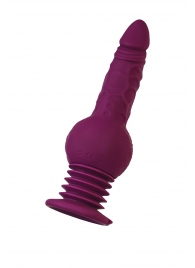 Фиолетовая мини-машина для секса Striker с пультом ДУ - 23,5 см. - ToyFa - купить с доставкой в Кургане