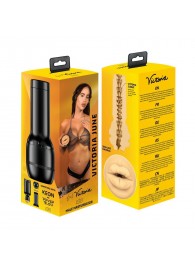 Мастурбатор-ротик Kiiroo Feel Victoria Mouth - Kiiroo - в Кургане купить с доставкой