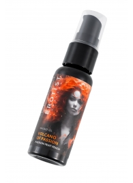 Гель с эффектом вибрации Volcano Of Passion со вкусом персика и маракуйи - 25 мл. - Erotist Lubricants - купить с доставкой в Кургане