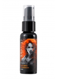 Гель с эффектом вибрации Volcano Of Passion со вкусом вишни - 25 мл. - Erotist Lubricants - купить с доставкой в Кургане
