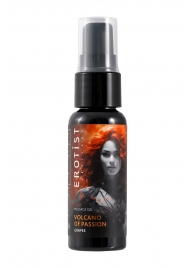 Гель с эффектом вибрации Volcano Of Passion со вкусом винограда - 25 мл. - Erotist Lubricants - купить с доставкой в Кургане