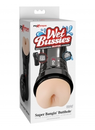Мастурбатор-анус в колбе Super Banging Butthole - Pipedream - в Кургане купить с доставкой