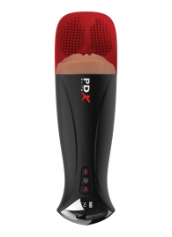 Мастурбатор-вагина в колбе с вибрацией Fuck-O-Matic Pro XL - Pipedream - в Кургане купить с доставкой