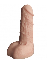 Телесный фаллоудлинитель с мошонкой Cock Next - 17 см. - LOVETOY (А-Полимер) - в Кургане купить с доставкой