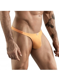 Оранжевые мужские трусы-тонги Clever Cactus Thong - Clever Masculine Underwear купить с доставкой