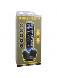 Черно-синяя мини-машина на присоске Tendril Thruster - 21,6 см. - Doc Johnson - купить с доставкой в Кургане