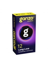 Презервативы с анестетиком для продления удовольствия Ganzo Long Love - 12 шт. - Ganzo - купить с доставкой в Кургане