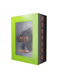 Черное эрекционное кольцо Lingus с вибрацией - Adrien Lastic - в Кургане купить с доставкой