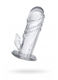 Прозрачная насадка на пенис Uco - 13 см. - A-toys - в Кургане купить с доставкой