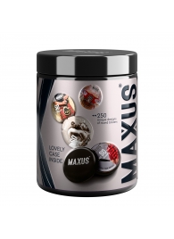 Черные утолщенные презервативы MAXUS Extra Strong с железным кейсом - 15 шт. - Maxus - купить с доставкой в Кургане
