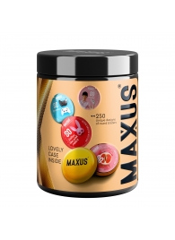 Точечные презервативы MAXUS 2000 Amazing Dots с железным кейсом - 12 шт. - Maxus - купить с доставкой в Кургане