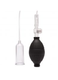 Прозрачная клиторальная вакуумная помпа Clitoral Pump with Quick Release - Lux Fetish