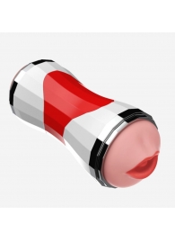 Двусторонний мастурбатор в колбе Power Grip Cup - вагина и ротик - Boys of Toys - в Кургане купить с доставкой