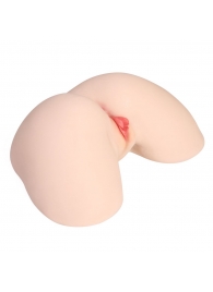 Мастурбатор-полуторс с двойным слоем материала Jenny Onahole Real Hips - KOKOS - в Кургане купить с доставкой