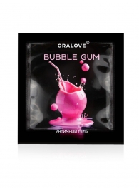Саше съедобной оральной смазки OraLove с ароматом бабл-гам - 3 гр. - Биоритм - купить с доставкой в Кургане