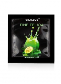 Саше съедобной оральной смазки OraLove с ароматом фейхоа - 3 гр. - Биоритм - купить с доставкой в Кургане