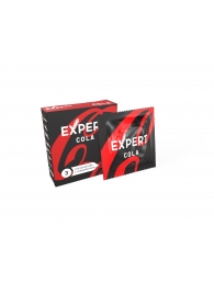 Презервативы с ароматом колы Expert Cola - 3 шт. - Expert - купить с доставкой в Кургане