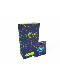 Светящиеся в темноте презервативы Expert Neon - 15 шт. - Expert - купить с доставкой в Кургане