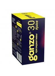 Ароматизированные презервативы Ganzo Juice - 30 шт. - Ganzo - купить с доставкой в Кургане