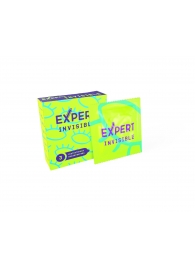 Ультратонкие презервативы Expert Invisible - 3 шт. - Expert - купить с доставкой в Кургане
