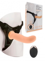 Женский вибрострапон со съемной насадкой и пультом ДУ - Erokay - купить с доставкой в Кургане