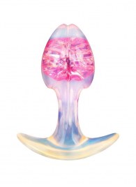 Розоватая анальная пробка - 8,2 см. - AnaLove