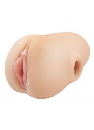 Телесный мастурбатор-вагина Pussy Pounder Squeeze Stroker - Pipedream - в Кургане купить с доставкой