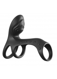Черная насадка на пенис Ultimate Couples Cage Pro - Pipedream - в Кургане купить с доставкой