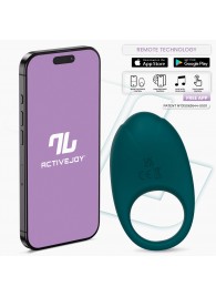 Зеленое интерактивное виброкольцо Ringo - Intoyou - в Кургане купить с доставкой