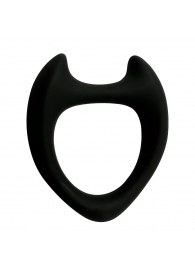 Черное эрекционное кольцо с рожками Wooomy Toro M - Adrien Lastic - в Кургане купить с доставкой