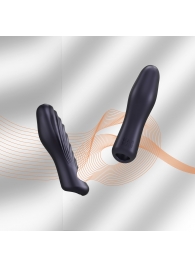 Сливовая силиконовая насадка на пенис с подхватом Manwan Ryzer - Manwan - в Кургане купить с доставкой