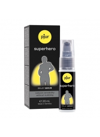 Пролонгатор-сыворотка pjur Superhero Delay Serum - 20 мл. - Pjur - купить с доставкой в Кургане
