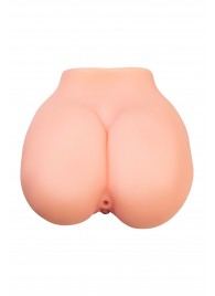 Реалистичный мастурбатор в форме попки с 2 любовными входами - No Name - в Кургане купить с доставкой