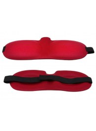 Красная глухая маска на резинке - Sitabella - купить с доставкой в Кургане