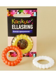 Цветное рельефное эрекционное кольцо Ellasring - Sitabella - в Кургане купить с доставкой