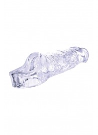 Прозрачная насадка-удлинитель Length Enhancer с подхватом - 16 см. - NMC - в Кургане купить с доставкой