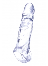 Прозрачная насадка-удлинитель Length Enhancer с подхватом - 16 см. - NMC - в Кургане купить с доставкой