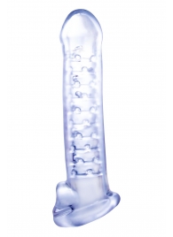 Прозрачная насадка-удлинитель Stretchy Touch - 18 см. - NMC - в Кургане купить с доставкой