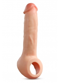Телесная насадка-удлинитель Thrive 8.75 Inch Realistic Penis Extender Sleeve - 22,2 см. - Blush Novelties - в Кургане купить с доставкой