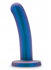 Синяя насадка с гладкой поверхностью Surrender 5.75 Inch Intermediate Pegging Dildo - 14,6 см. - Blush Novelties - купить с доставкой в Кургане