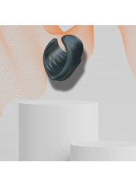 Серый сквозной мастурбатор с вибрацией Manwan Starter - Manwan - в Кургане купить с доставкой