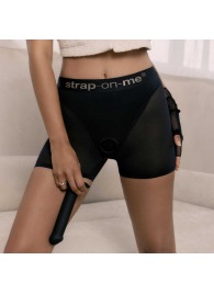 Трусики-шорты для фиксации насадок Strap-on-me Harness Lingerie Halo - size L - Strap-on-me - купить с доставкой в Кургане